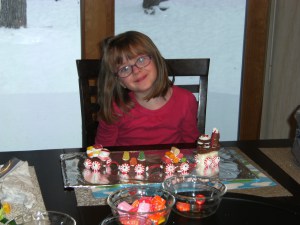 Making candy trains!