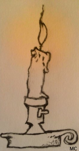 candle drawing by me edited 2